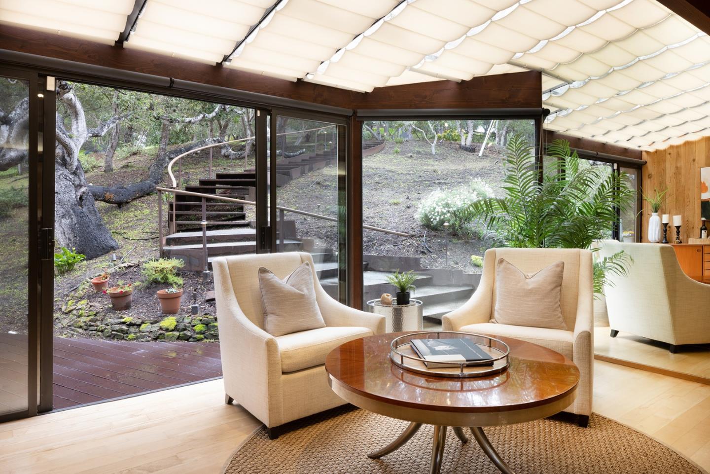 4145 Segunda Drive Carmel, CA 93923 - Photo 6 of 30 a outdoor living space with furniture and garden view