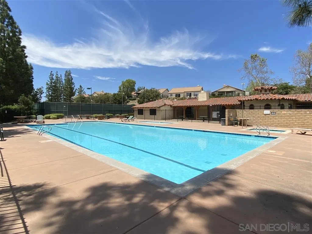 2418 Columbine Road Alpine, CA 91901 - Photo 4 of 5 a view of a swimming pool with an ocean view