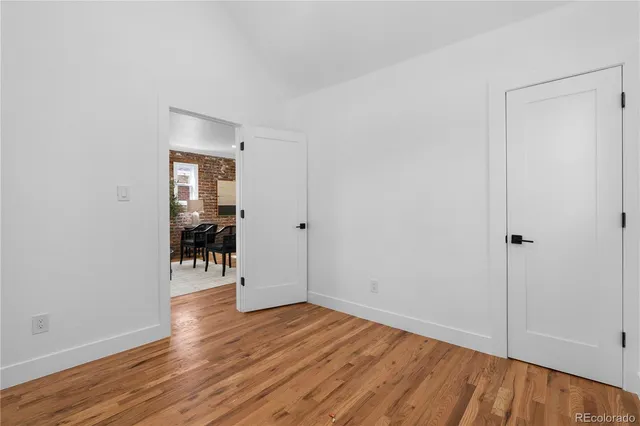 wooden floor in an empty room