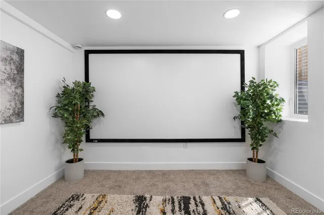 a view of a potted plant in a room