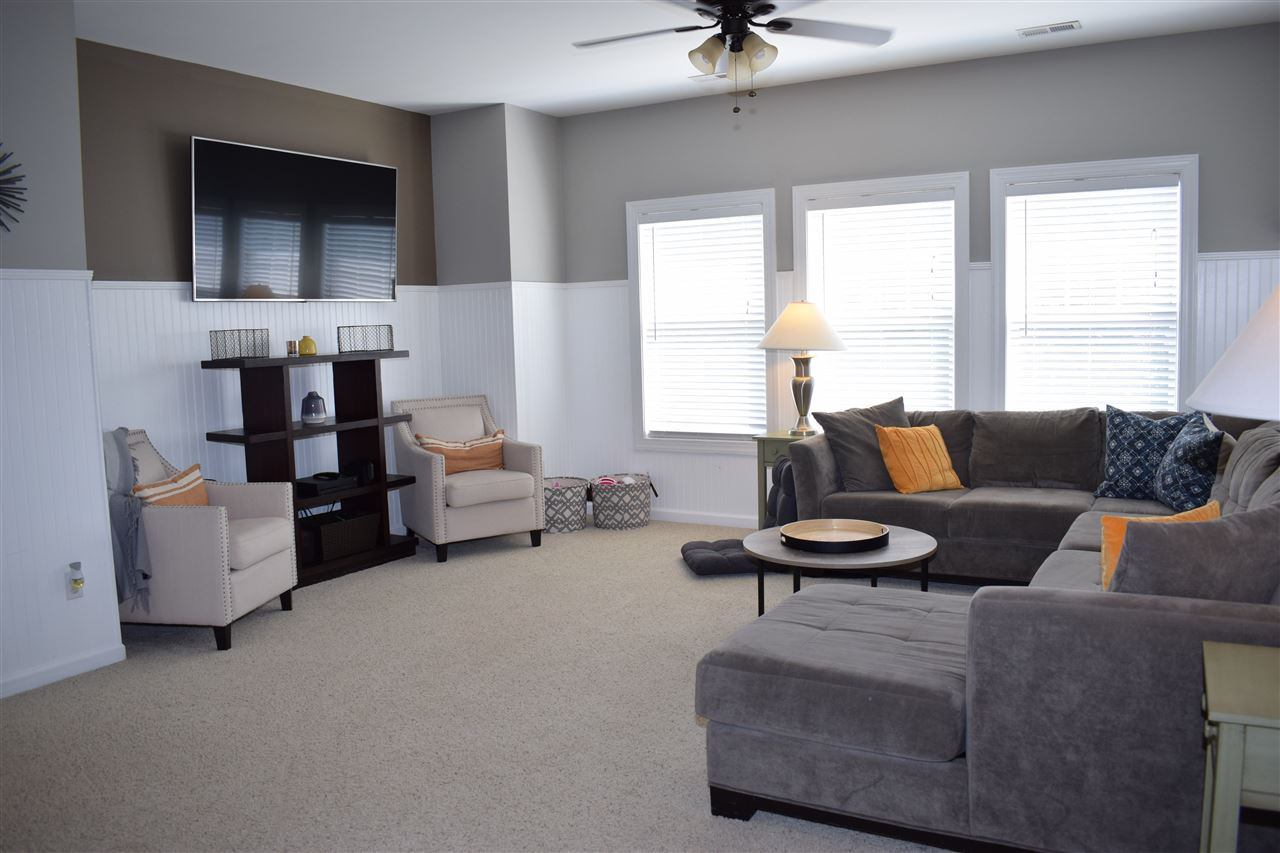 10108 2nd Star Court Raleigh, NC 27613 - Photo 14 of 23 Large loft style bonus room with beadboard. Bonus Room