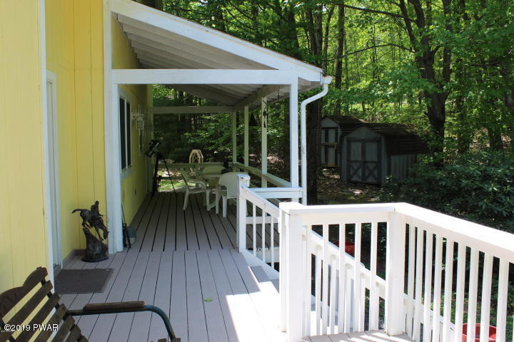 182 Nitche Road Shohola, PA 18458 - Photo 23 of 27 Back Deck
