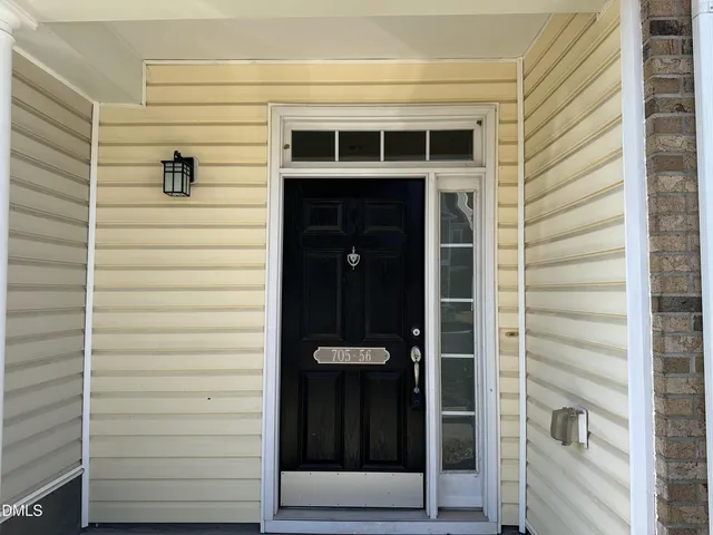 a view of front door door