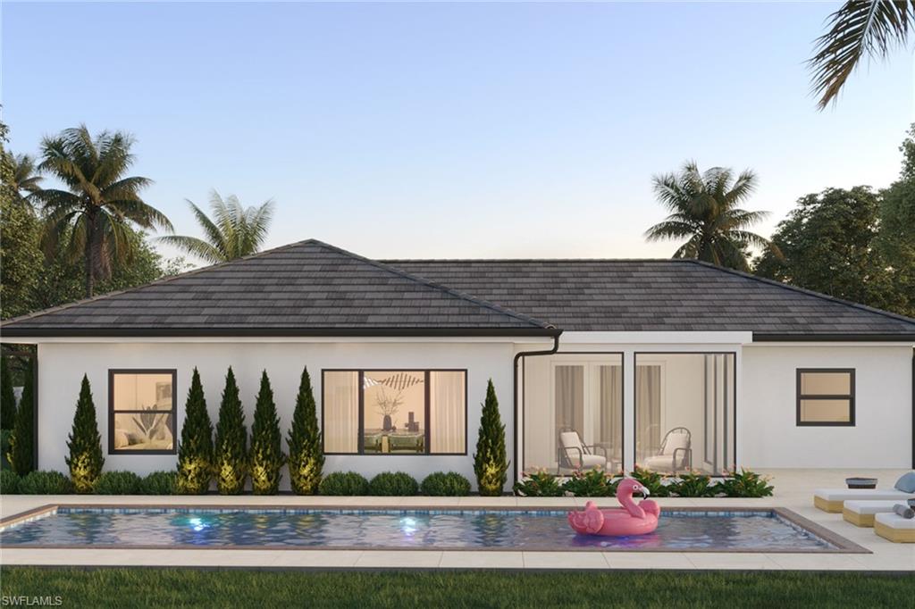 2545 Dawn Circle Naples, FL 34103 - Photo 4 of 17 Pool Rendering