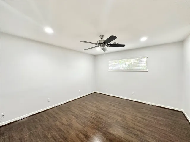 wooden floor in an empty room