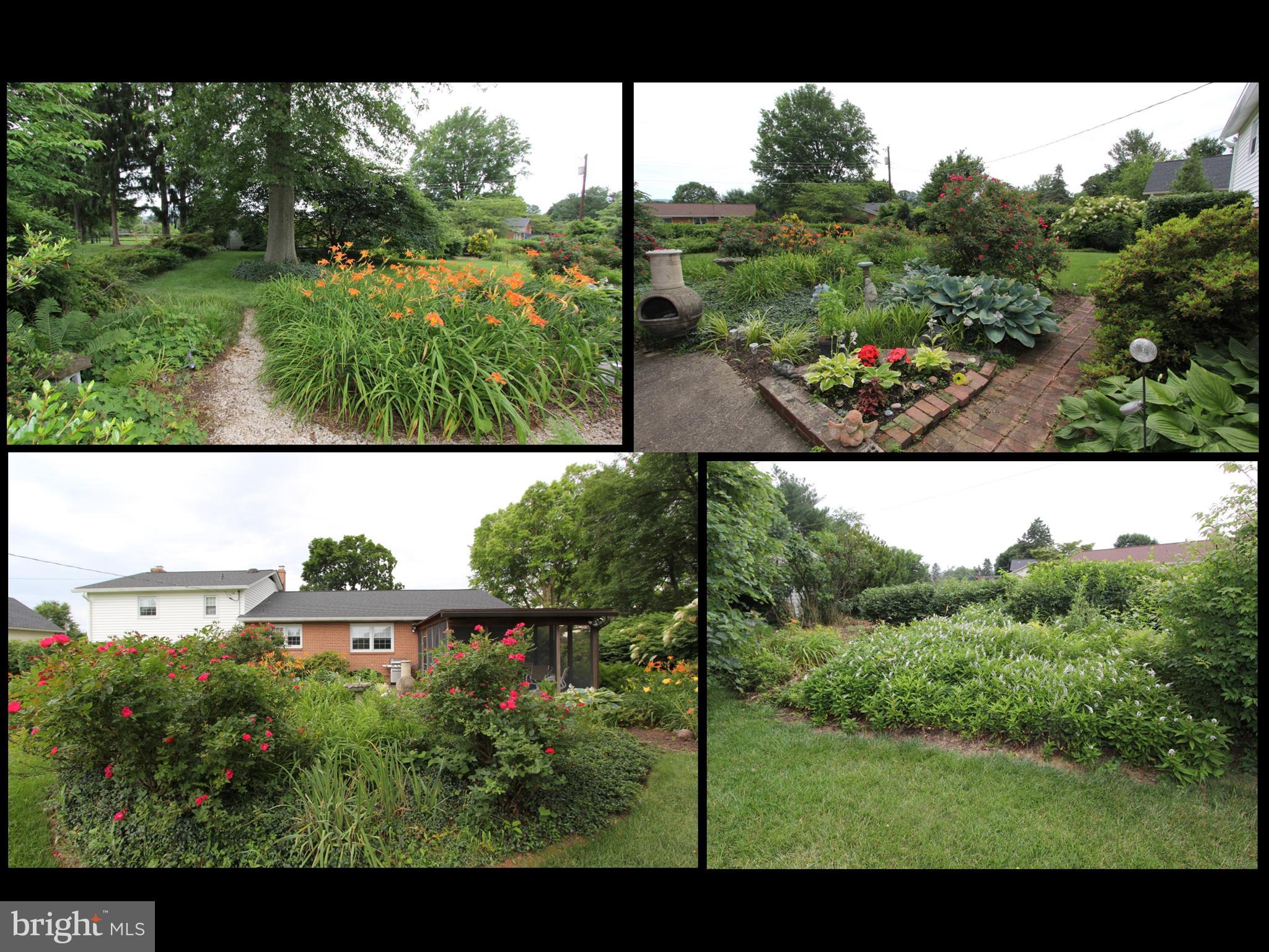 7930 Edgewood Farm Road Frederick, MD 21702 - Photo 2 of 53 Spectacular gardens in the private yard
