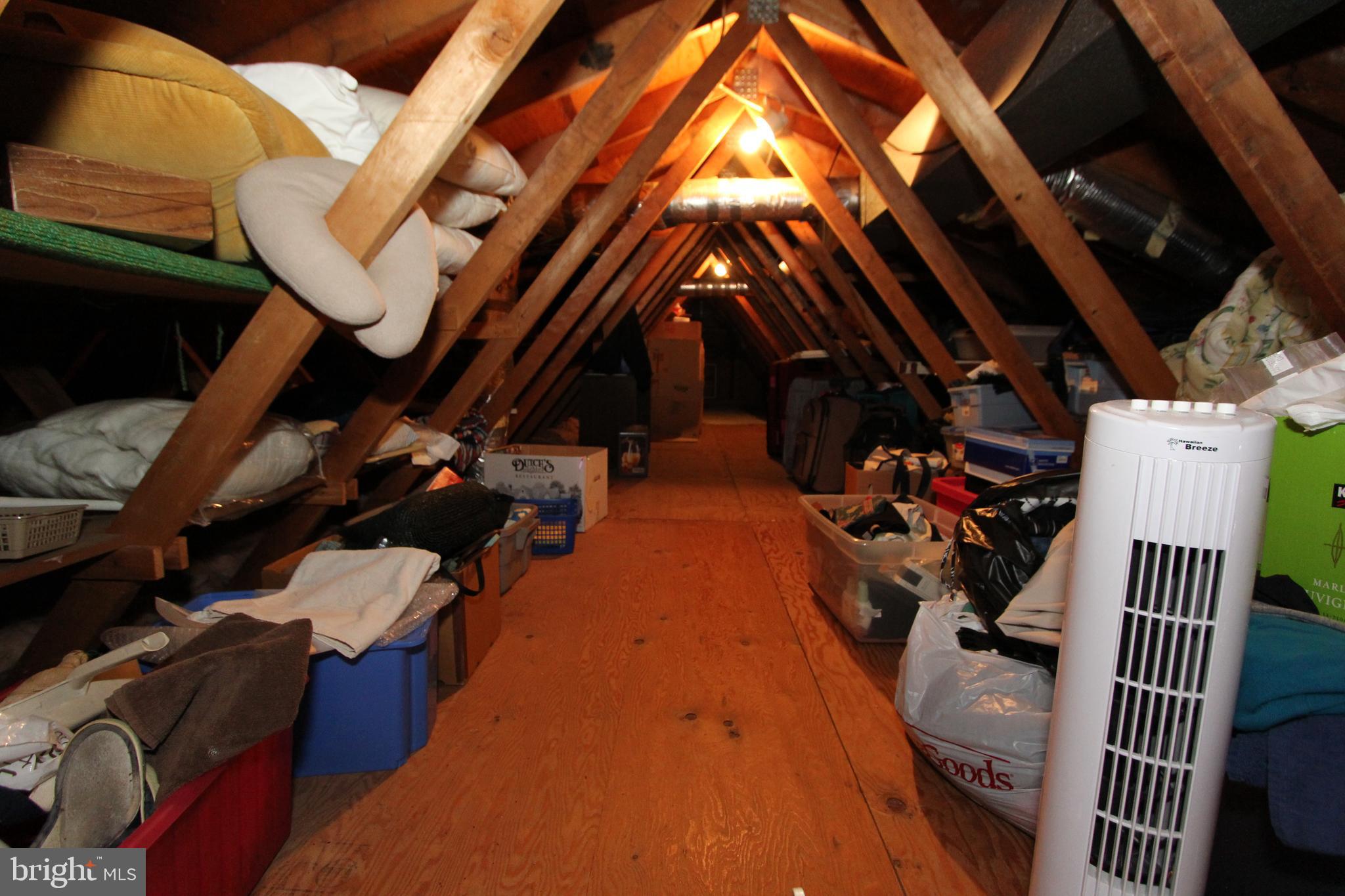 7930 Edgewood Farm Road Frederick, MD 21702 - Photo 24 of 53 Walk-in attic, accessible from bedroom 2