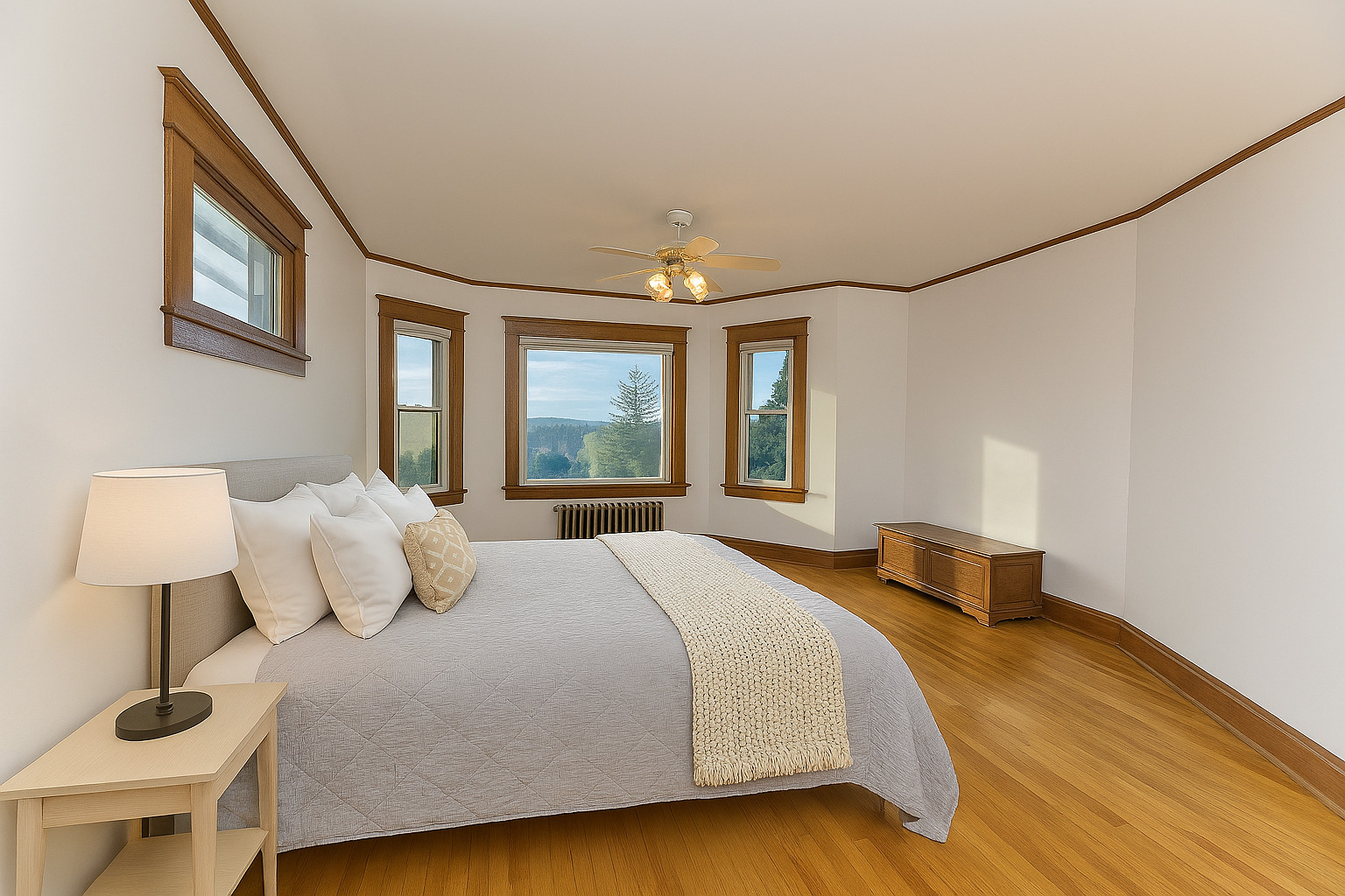 8611 Archer Avenue Willow Springs, IL 60480 - Photo 21 of 37 a bedroom with a bed and window