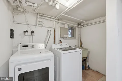 a front view of a building