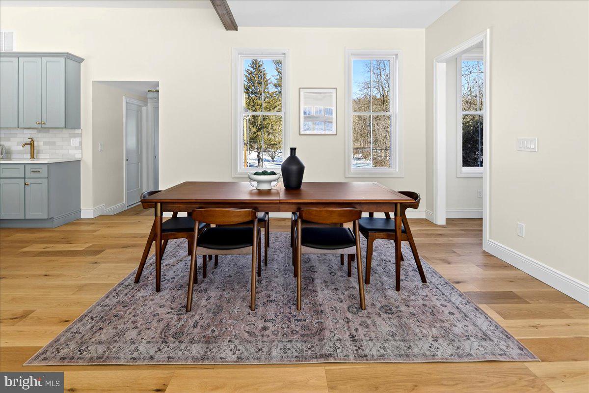 159 Byram Lane Stockton, NJ 08559 - Photo 17 of 62 a view of a dining room with furniture