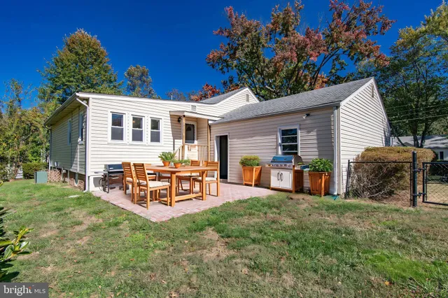 a view of a house with patio