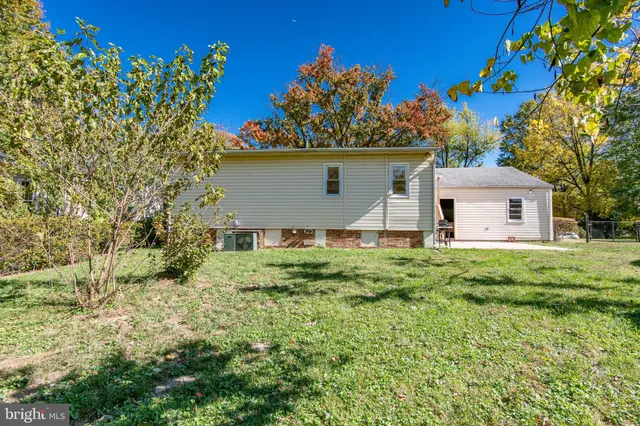 a view of outdoor space with garden