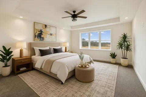 a bathroom with a glass shower door and a glass door shower
