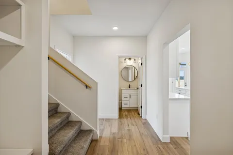 wooden floor in an empty room