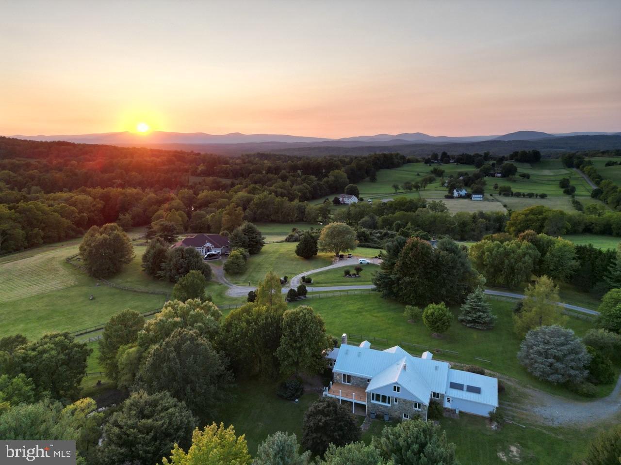 8313 Stable Gate Road Warrenton, VA 20186 - Photo 2 of 80 Aerial view with Drone