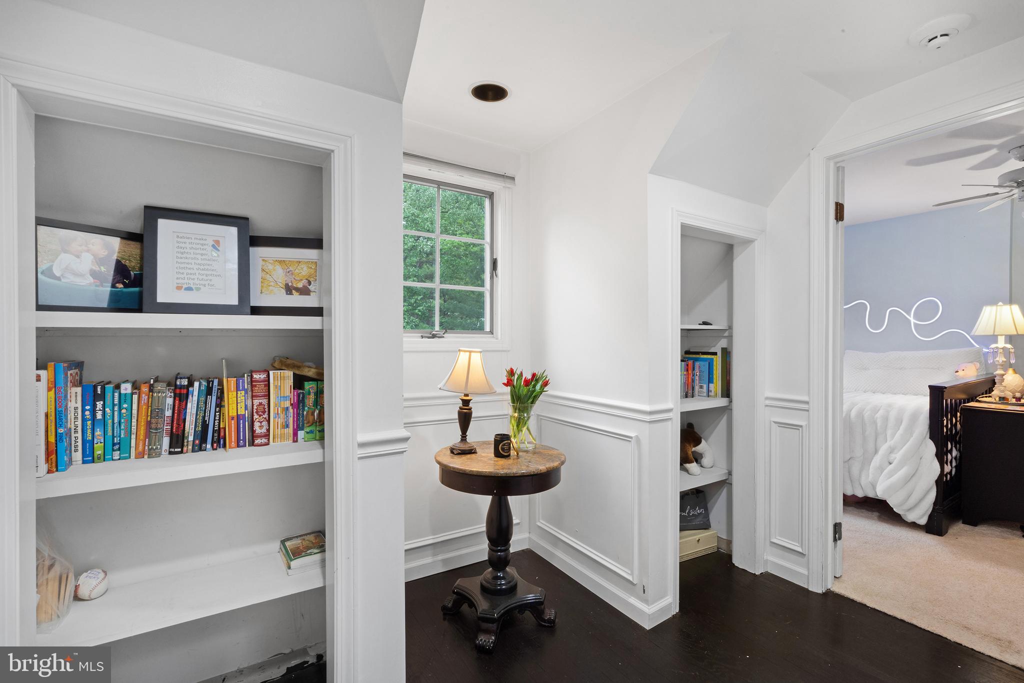 209 Lake Road Basking Ridge, NJ 07920 - Photo 25 of 40 a living room with furniture and a book shelf
