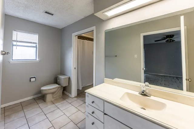 a bathroom with a sink and toilet