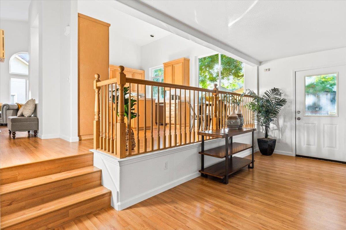 9395 Durango Lane Gilroy, CA 95020 - Photo 12 of 30 a view of staircase with white walls and windows