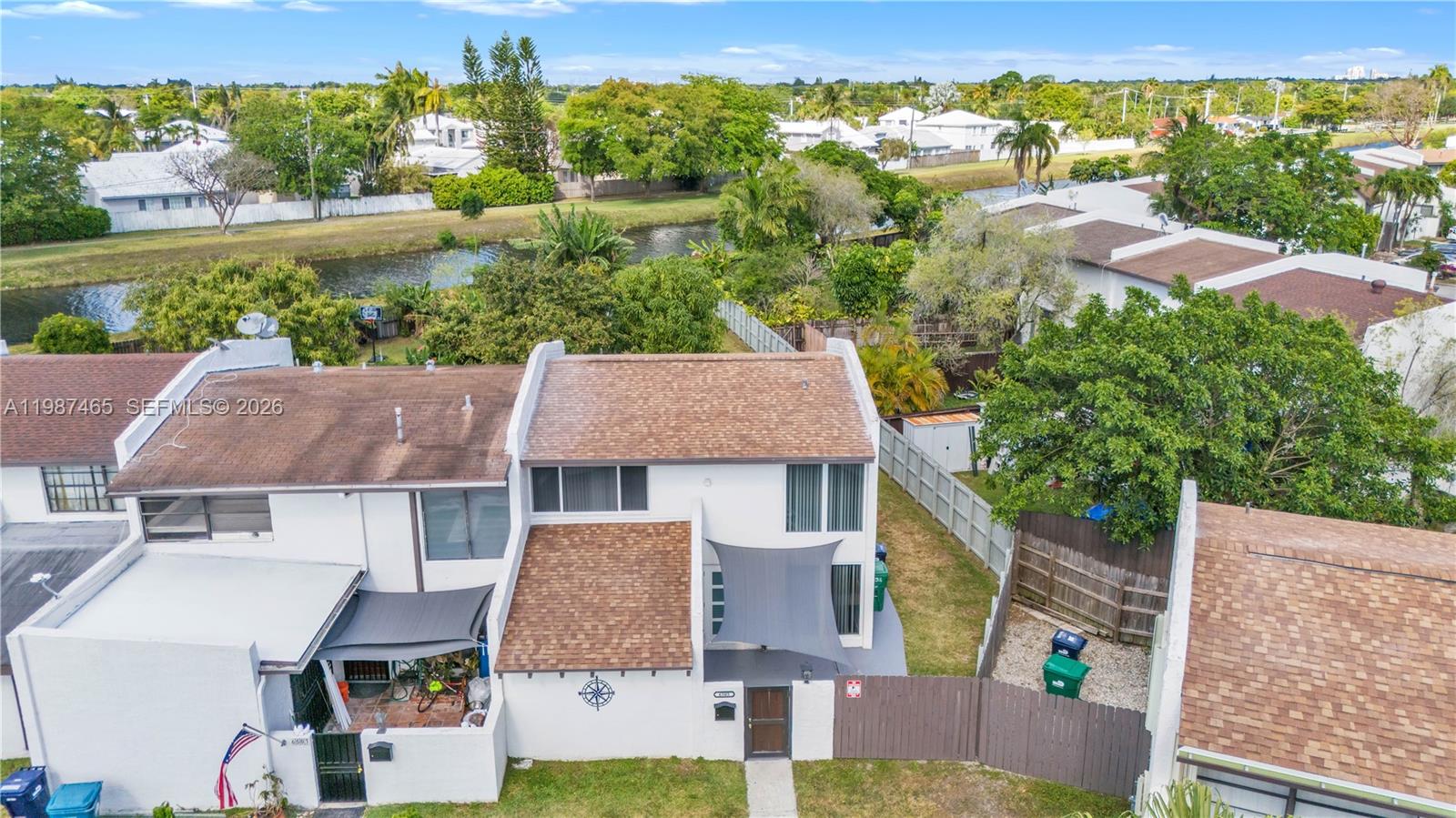 6505 Southwest 113th Place Miami, FL 33173 - Photo 22 of 25 an aerial view of residential houses with outdoor space and street view