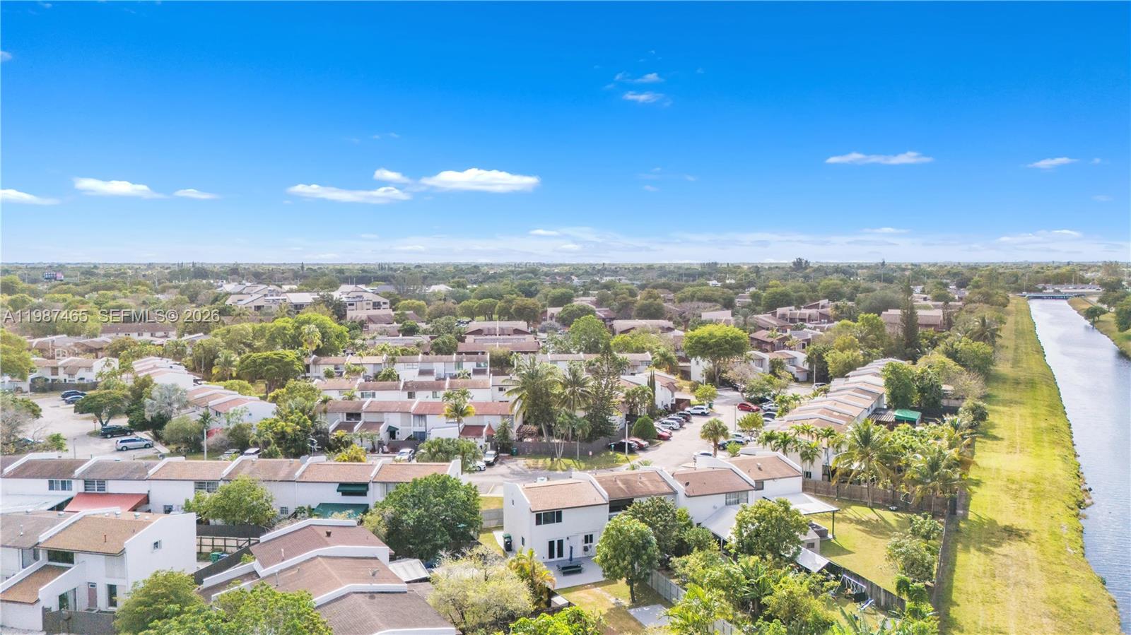 6505 Southwest 113th Place Miami, FL 33173 - Photo 25 of 25 an aerial view of residential building with green space