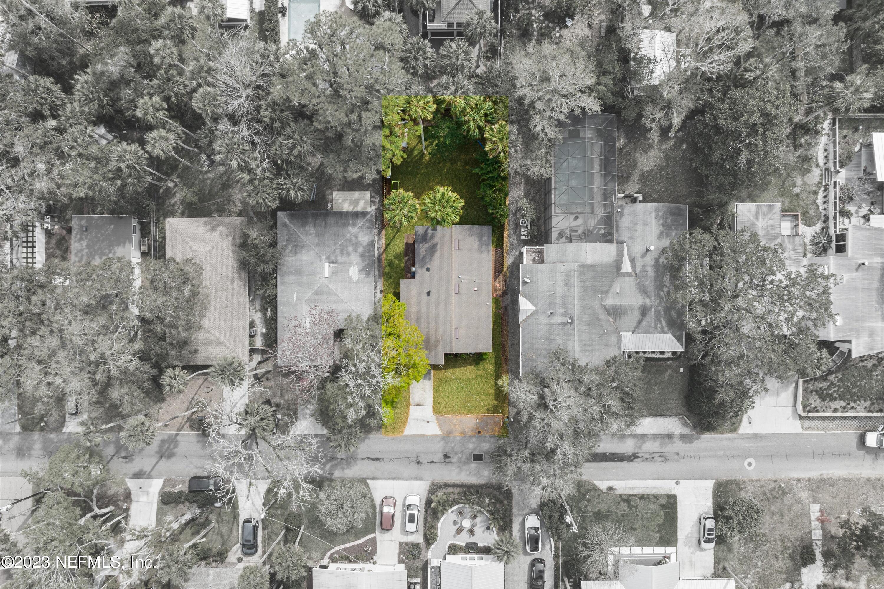 376 9th Street Atlantic Beach, FL 32233 - Photo 26 of 27 an aerial view of residential house with outdoor space