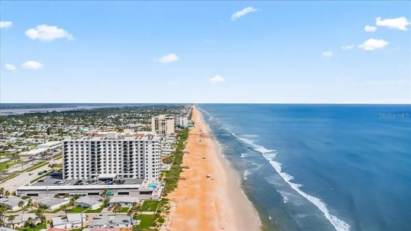 a view of city with ocean view