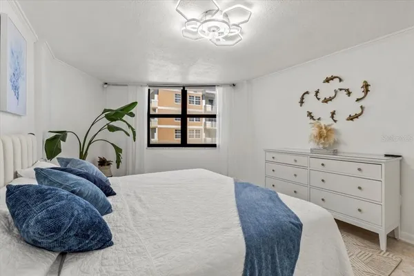 a view of city and mountain