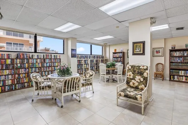 a view of an ocean beach