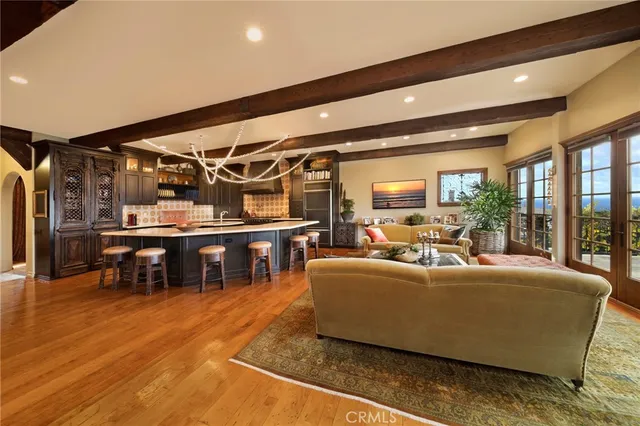 a view of a storage room