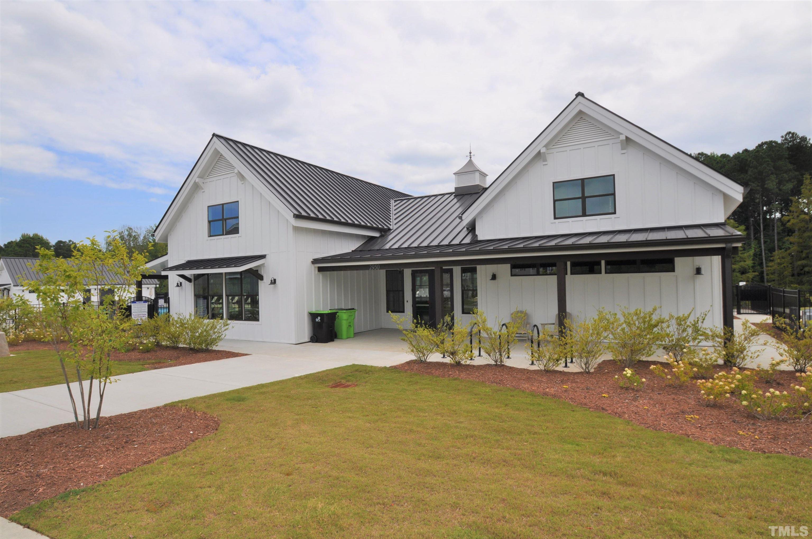 2949 Rise And Shine Road Apex, NC 27523 - Photo 42 of 49 a front view of a house with yard outdoor seating and yard