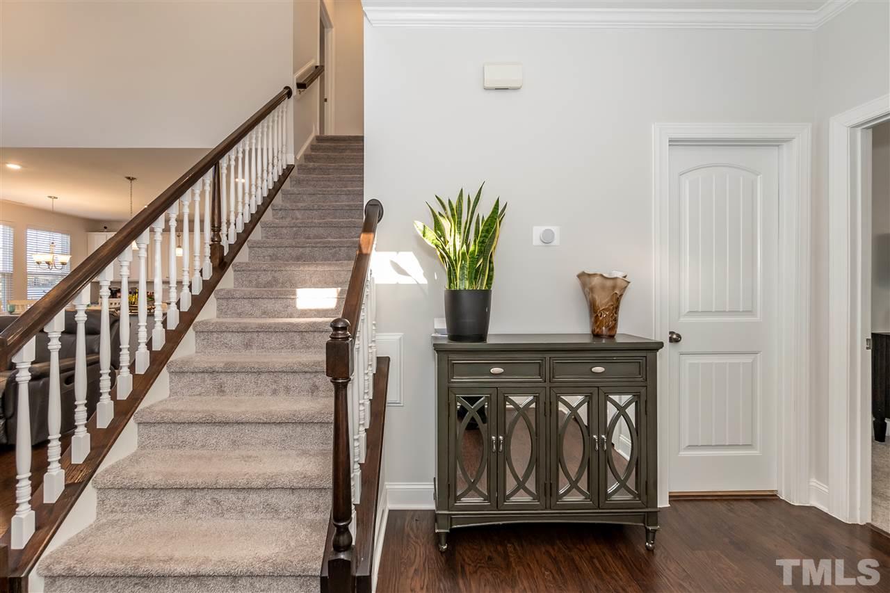 3 Moss Side Terrace Durham, NC 27703 - Photo 4 of 30 a view of entryway with wooden floor
