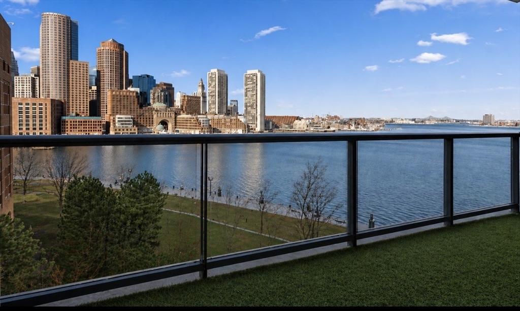 22 Liberty Drive, Unit 7M Boston, MA 02210 - Photo 12 of 42 a view of a balcony next to a lake view