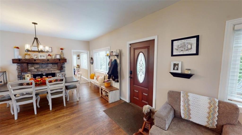 218 Myoma Road Mars, PA 16046 - Photo 25 of 35 a view of a workspace with furniture and wooden floor