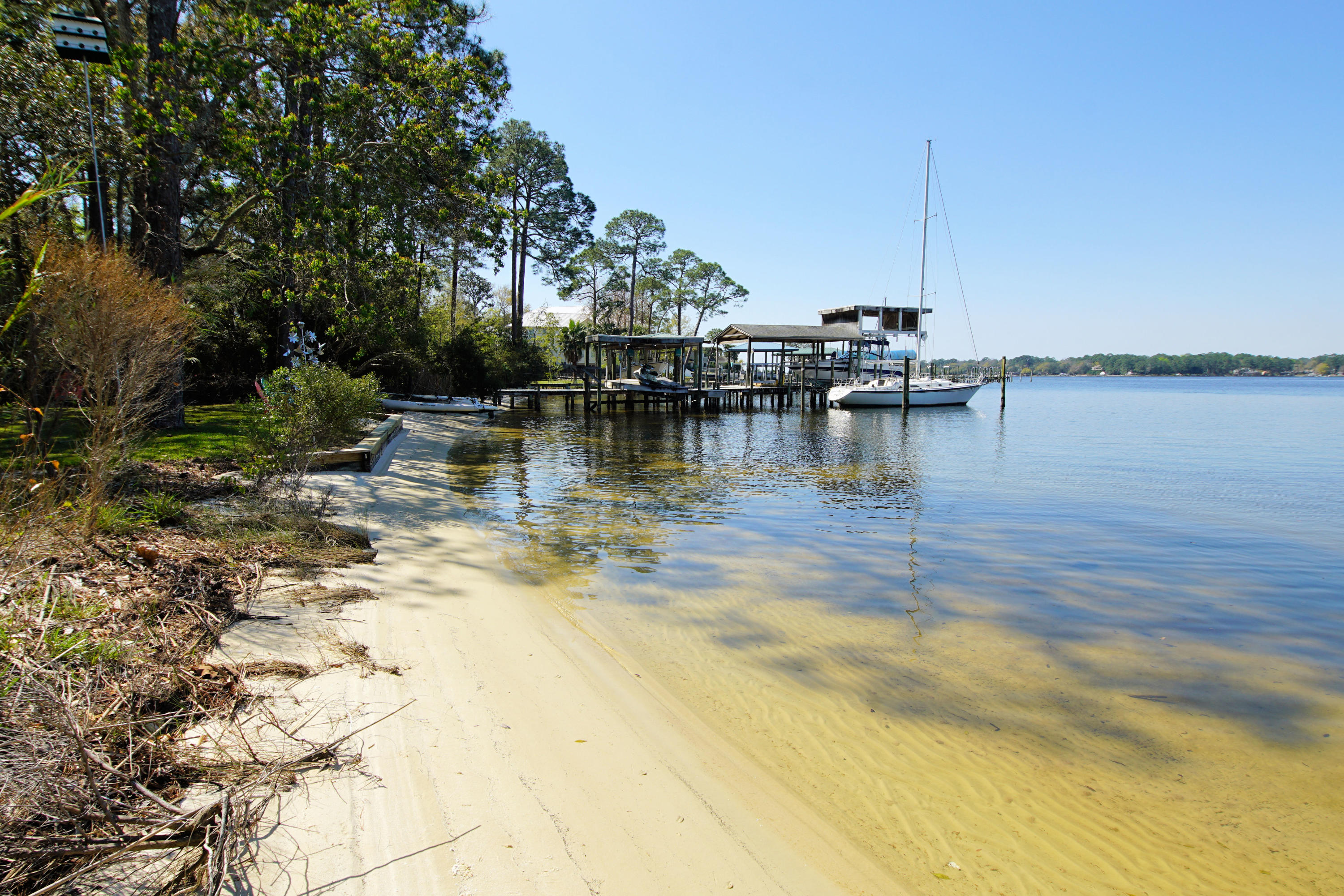 615 Nelson Point Road Niceville, FL 32578 - Photo 3 of 6 Shoreline to the left