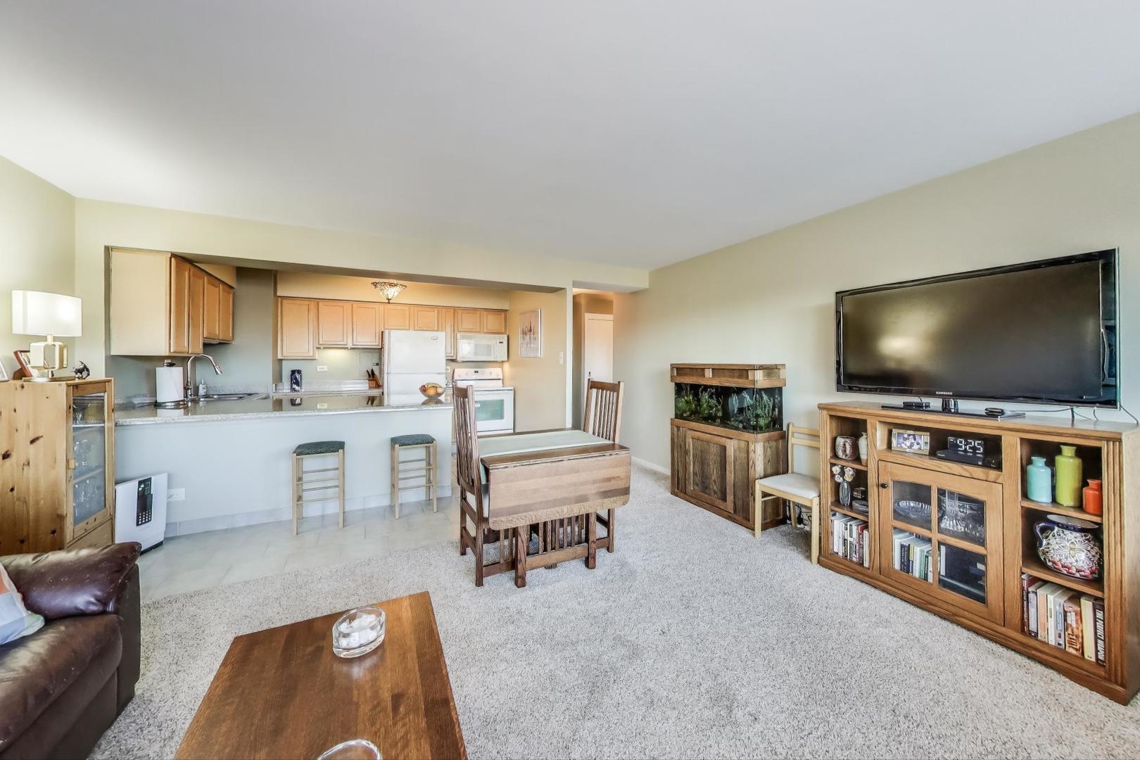 6030 North Sheridan Road, Unit 411 Chicago, IL 60660 - Photo 9 of 20 a living room with furniture and a flat screen tv