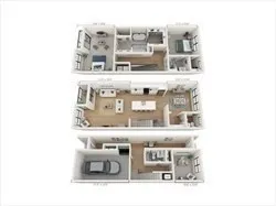 a picture of a floor plan
