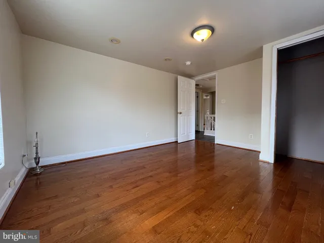 wooden floor in an empty room