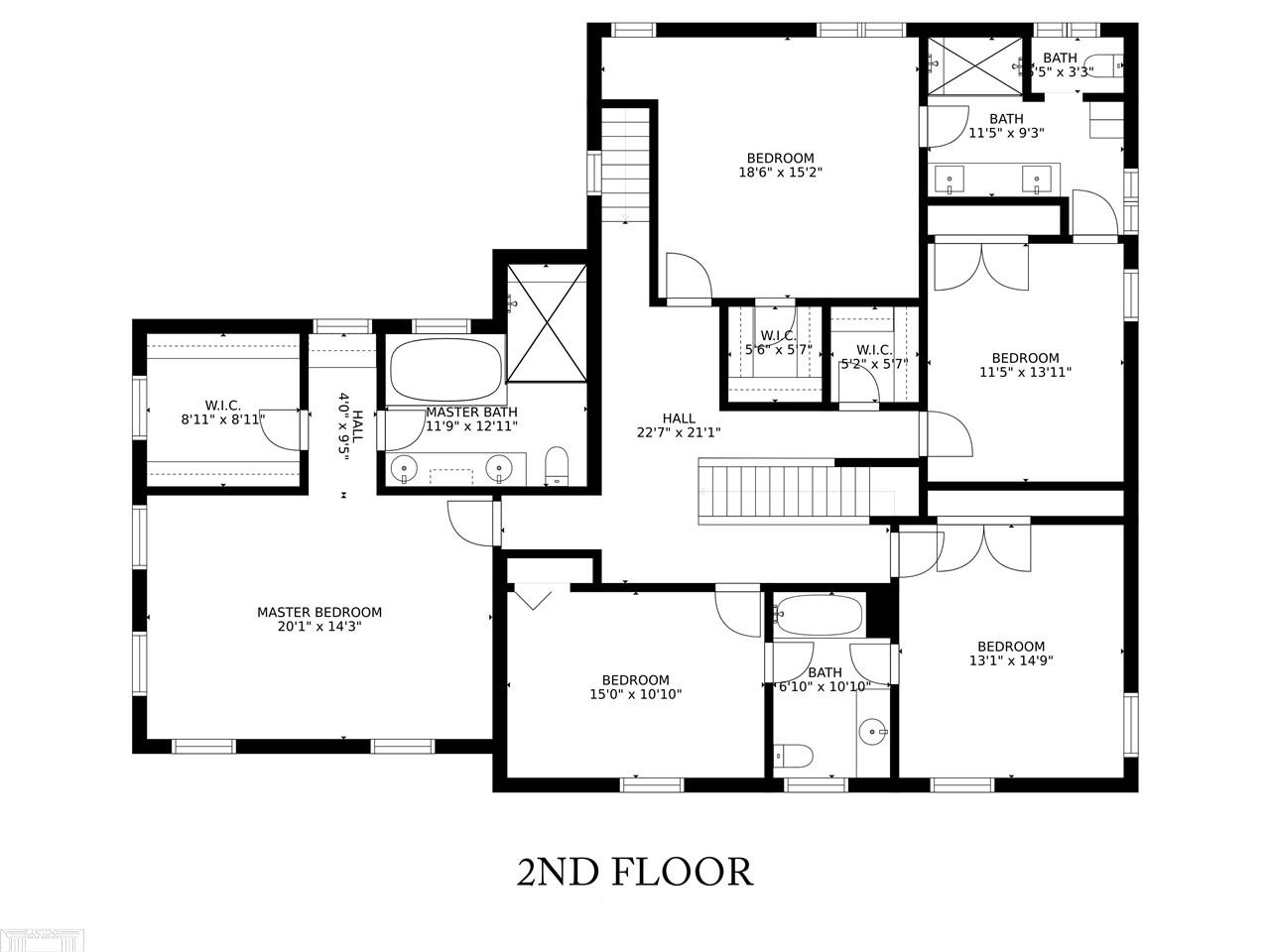 54 North Deeplands Road Grosse Pointe, MI 48236 - Photo 75 of 76 Floor Plan- 2nd Floor