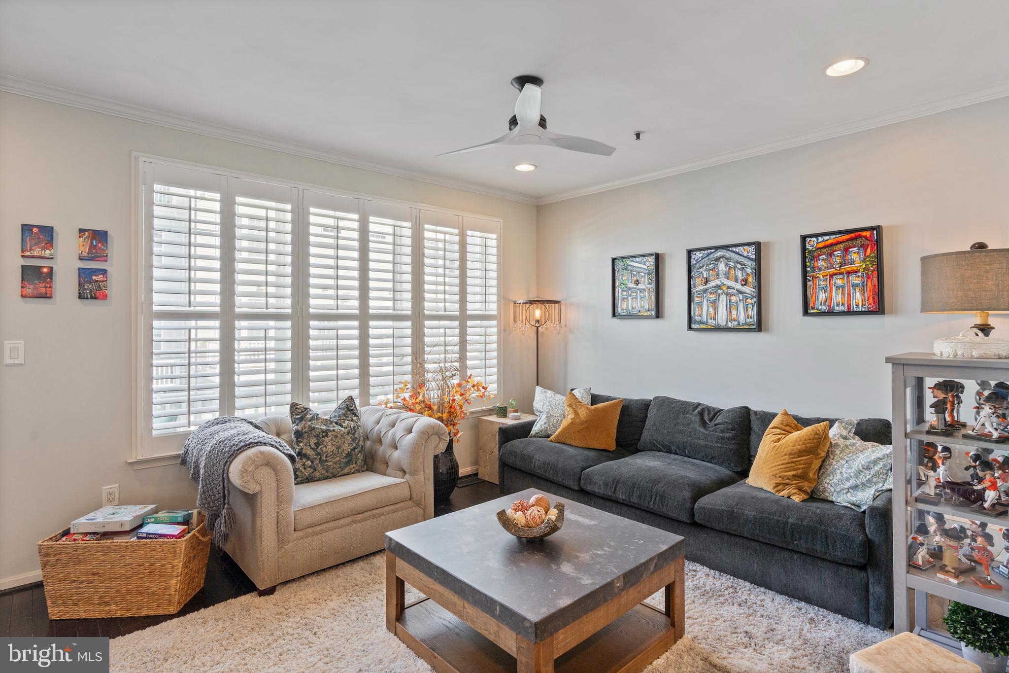 1311 Belt Street Baltimore, MD 21230 - Photo 15 of 65 a living room with furniture and a large window