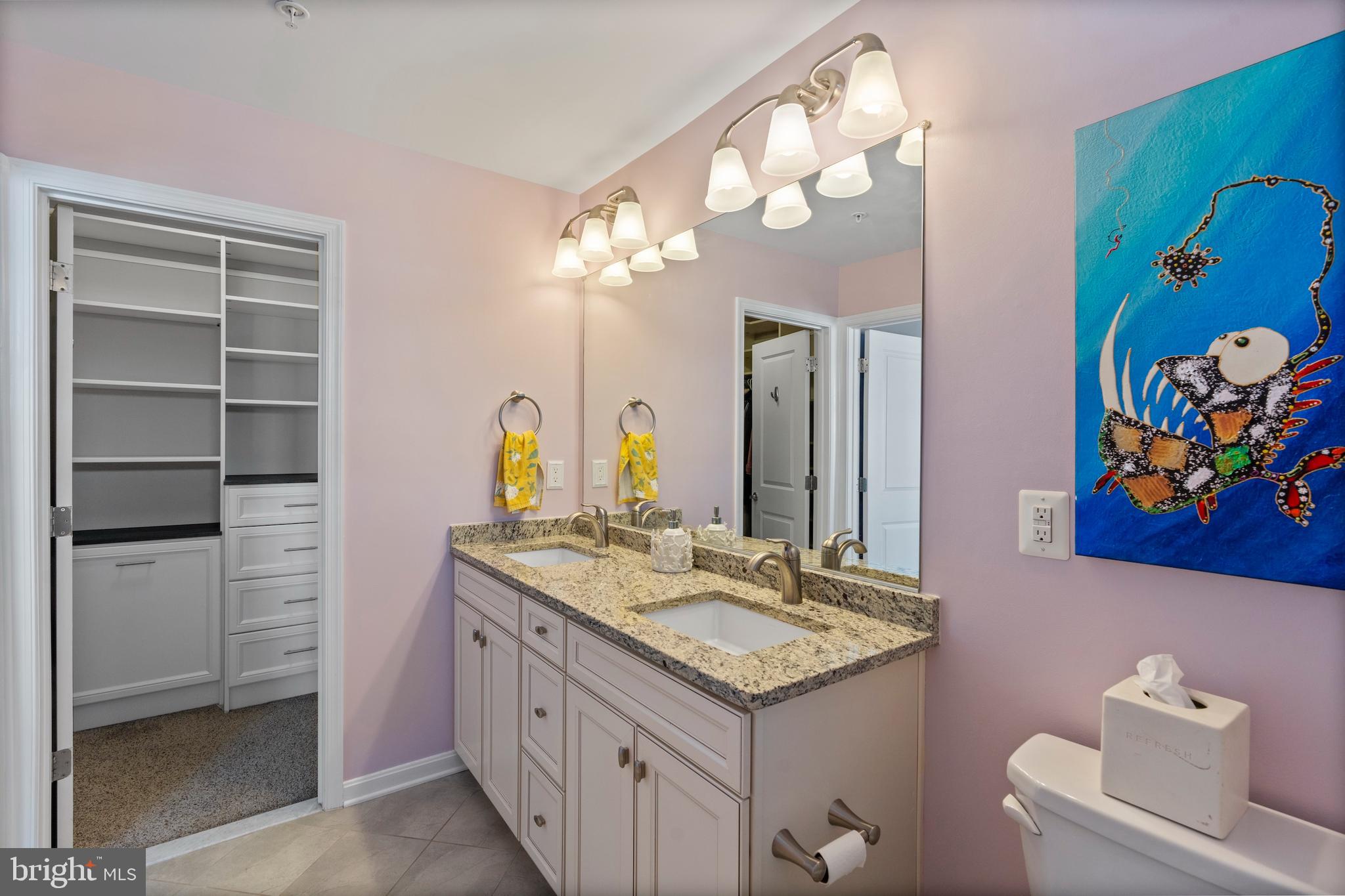 1311 Belt Street Baltimore, MD 21230 - Photo 30 of 65 a bathroom with a sink vanity and a mirror
