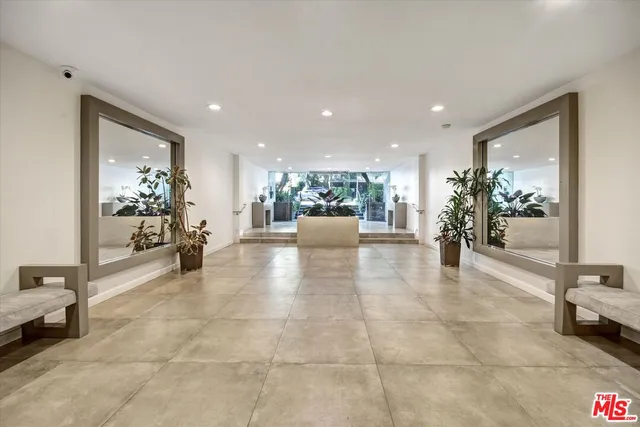 a view of a livingroom with furniture and a livingroom