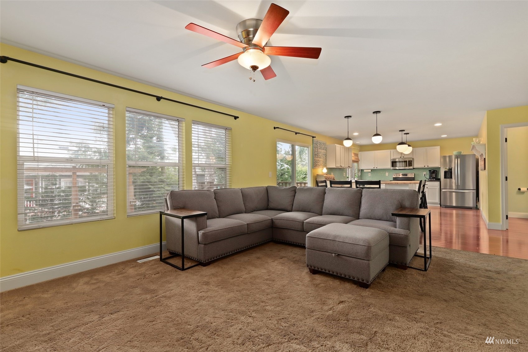 18808 1st Place West Bothell, WA 98012 - Photo 7 of 40 a living room with furniture and a large window