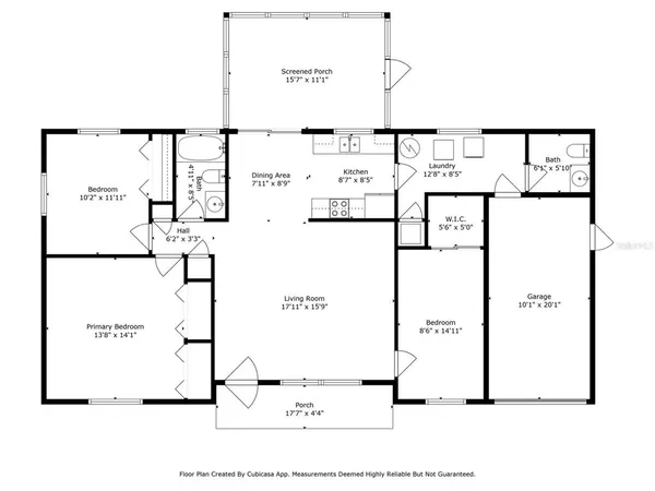 a picture of a floor plan