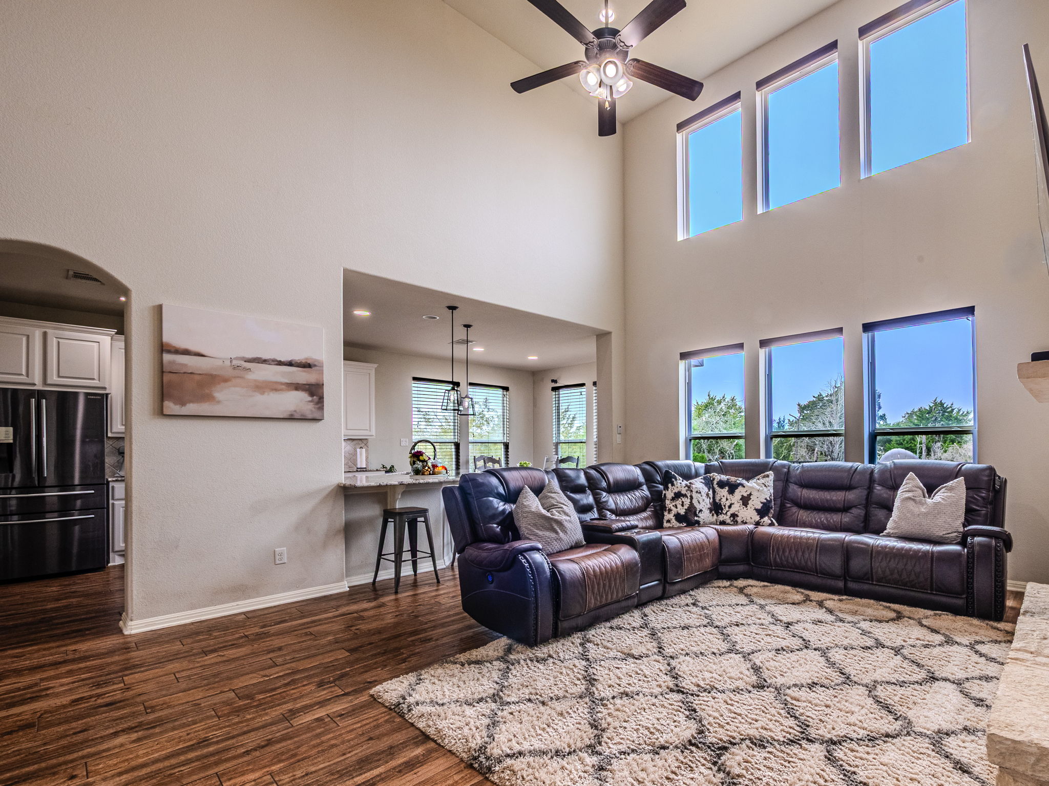 117 Arbor Point Drive Elgin, TX 78621 - Photo 2 of 40 a living room with furniture and a large window