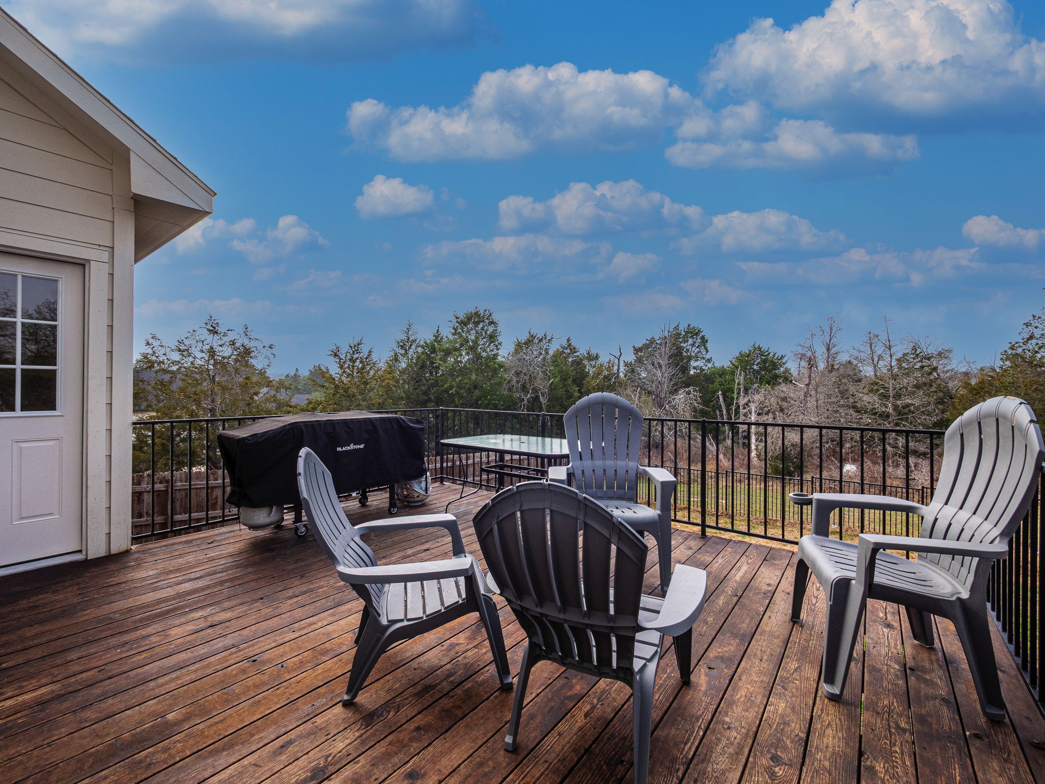 117 Arbor Point Drive Elgin, TX 78621 - Photo 31 of 40 a view of a balcony with furniture
