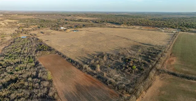 a view of a lake with a city