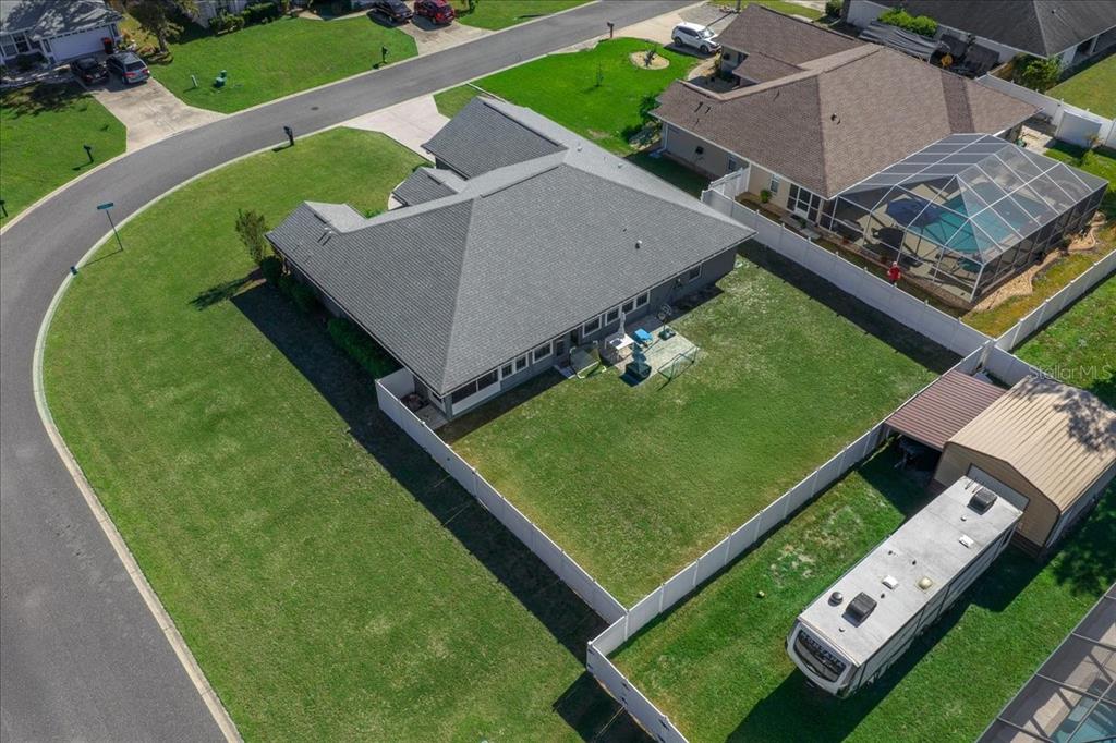 10080 Southeast 69th Terrace Belleview, FL 34420 - Photo 45 of 51 an aerial view of a house