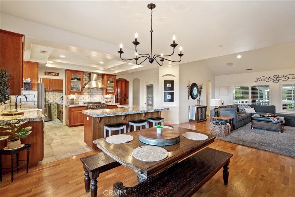 10844 Vista Atascadero Ca Atascadero, CA 93422 - Photo 15 of 74 a large kitchen with a table and chairs