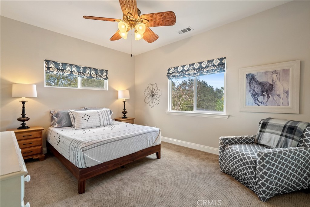 10844 Vista Atascadero Ca Atascadero, CA 93422 - Photo 38 of 74 a bedroom with a bed and a window