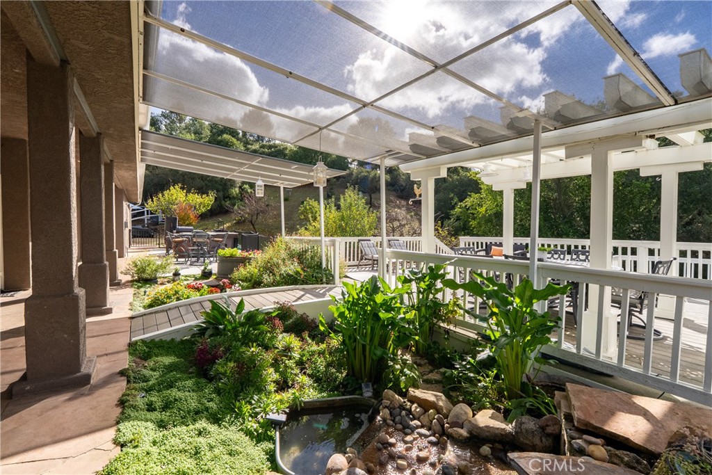 10844 Vista Atascadero Ca Atascadero, CA 93422 - Photo 54 of 74 a view of a porch with chairs and potted plants